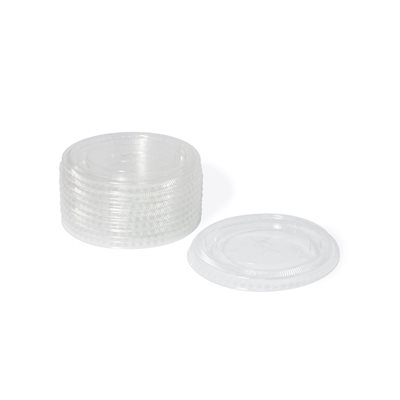 Disposable flat lid for 16-18 & 24 oz drink cups