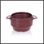 Ergogrip bowl burgundy colour