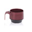Ergogrip mug burgundy (black base) colour