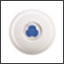 Cloche Ergogrip couleur ivoire (bouchon bleu perle)